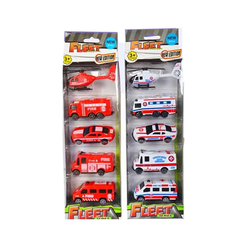 Die Cast Cars Fire /Ambulance 5PCS - $3.15 EA / CTN QTY: 12