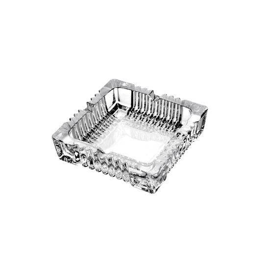 Glass Ashtray Square 10cm - $1.20 EA / CTN QTY: 6