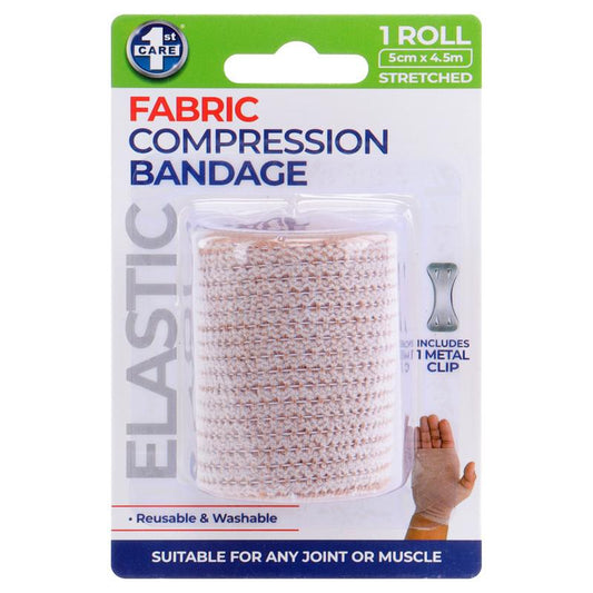 Elastic Bandage Roll Incl 1 Clip - $1.50 EA / CTN QTY: 12