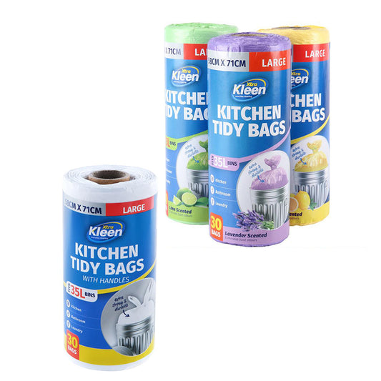 Bin Liner Kitchen Garbage Bag 35L - $1.85 EA / CTN  QTY: 24