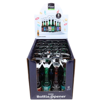 Bottle Opener Beer Bottle Shaped - $1.50 EA / CTN QTY: 24