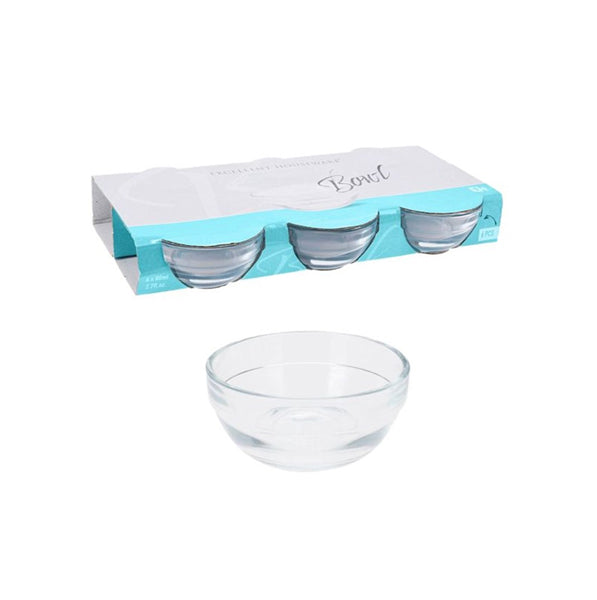 Bowl Glass Set 80ml 6pcs - $3.25 EA / CTN QTY: 12