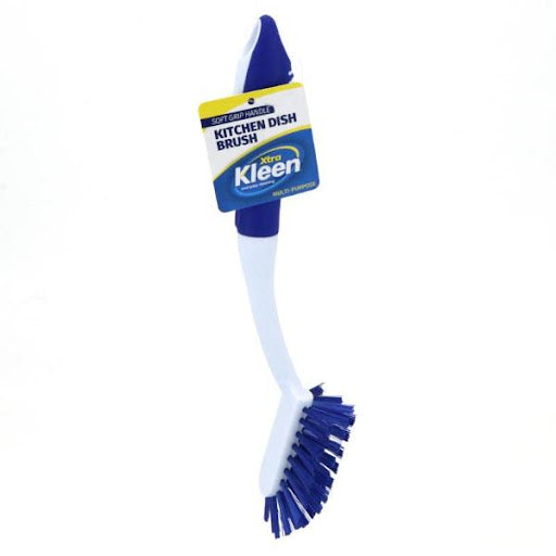 RADIAL DISH BRUSH WITH SOFT GRIP HANDLE ( 29CM X 7CM X 6CM) - $1.50 CTN 6