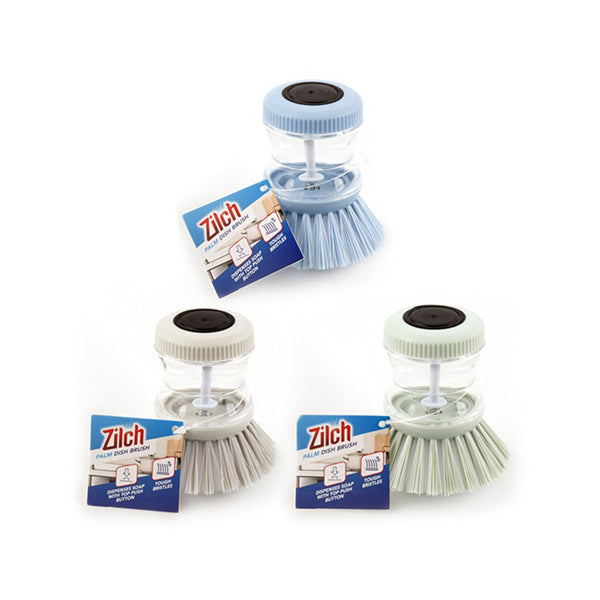 Brush Scrubber Palm Round w/ Dispenser - $1.60 EA / CTN QTY: 12