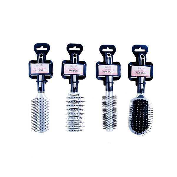Styling Salon Hair Brush  4 ASSTD Designs - $1.50 EA / CTN QTY: 12
