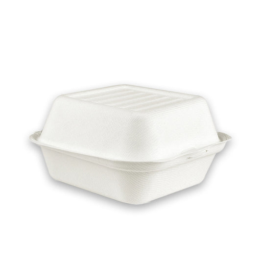 Sugarcane 6" Burger Box 450ml - 400PCS