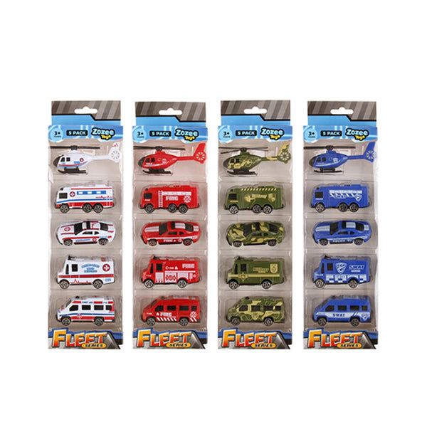 Toys Cars slide 7cm 5pk - $2.65 EA / CTN QTY: 12