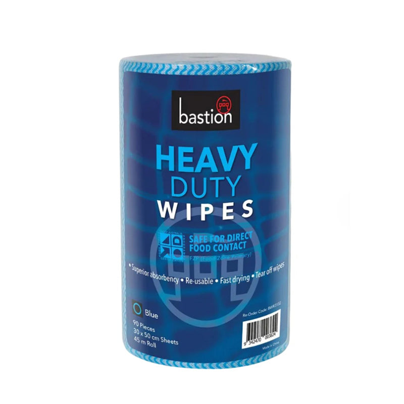 Chux Wipe Roll Blue Heavy Duty 30x50 cm - $6.99 EA / CTN QTY: 4