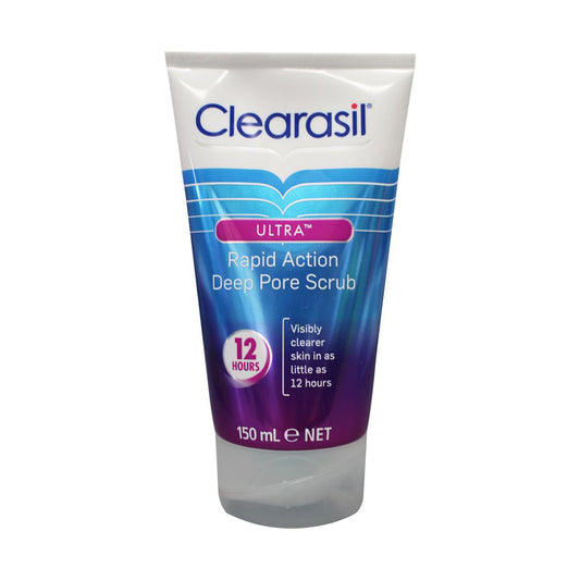 Clearasil Ultra Rapid Deep Pore Scrub 150ml - $2.55 EA / CTN QTY: 6