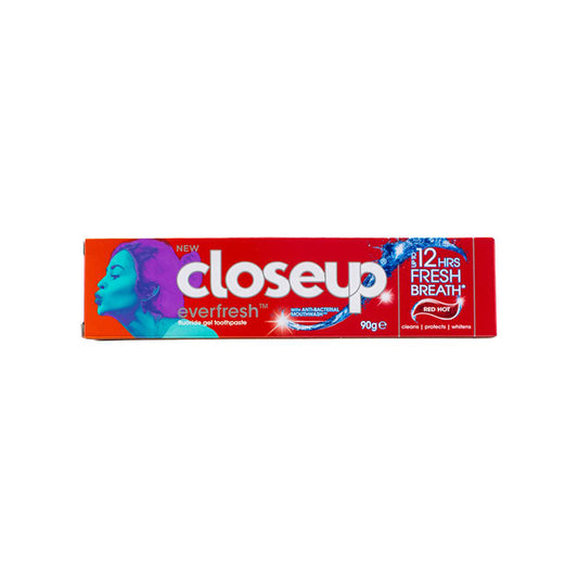 Closeup 90g Toothpaste Everfresh Red Hot - $1.20 EA / CTN QTY: 9