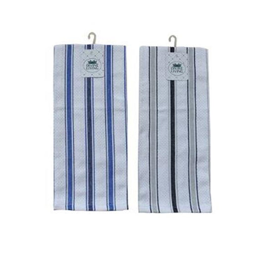 TEA TOWEL STRIPE 45X70CM - $1.50 CTN 6