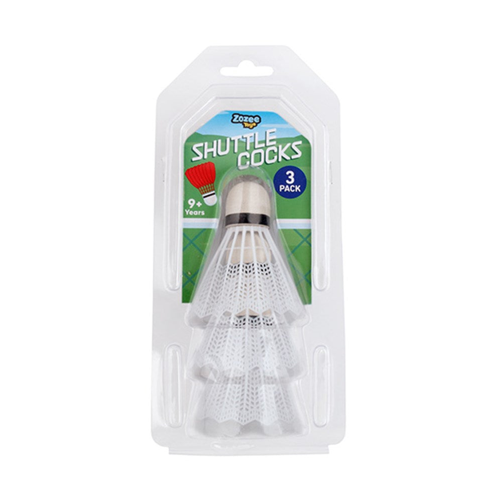 Toys Sporting Shuttle Cock Plastic 3PK - $1.50 EA / CTN QTY: 12