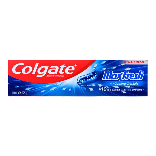 Colgate Toothpaste Max Fresh Cool Mint 100ml - $2.65 EA / CTN QTY: 12