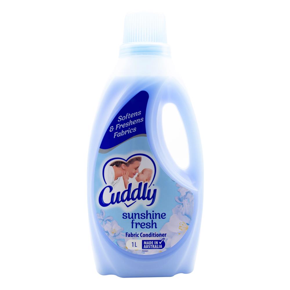 Cuddly Fabric Conditioner 1L - $3.99 EA / CTN QTY: 12