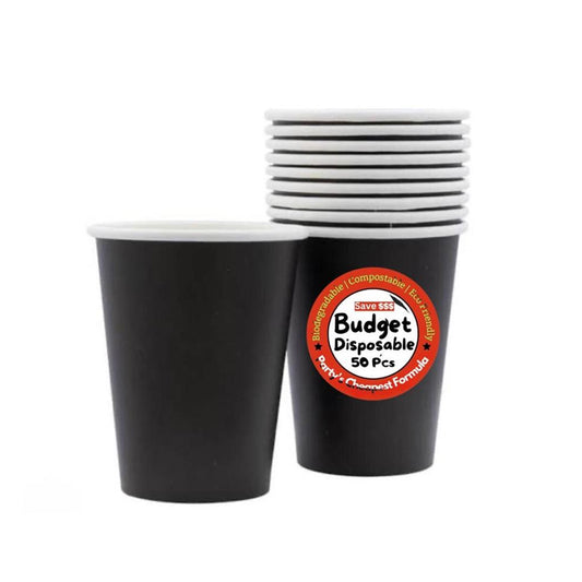 BUDGET DISPOSABLE 6OZ COFFEE CUP (50PCS) - $3.49 CTN 20