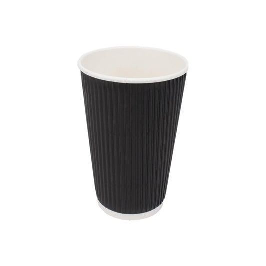 COFFEE RIPPLED CUP (25PCS) - $2.75 CTN 20