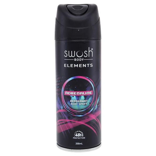 Body Deodorant Spray 200mL Adrenaline - $2.50 EA / CTN QTY: 12