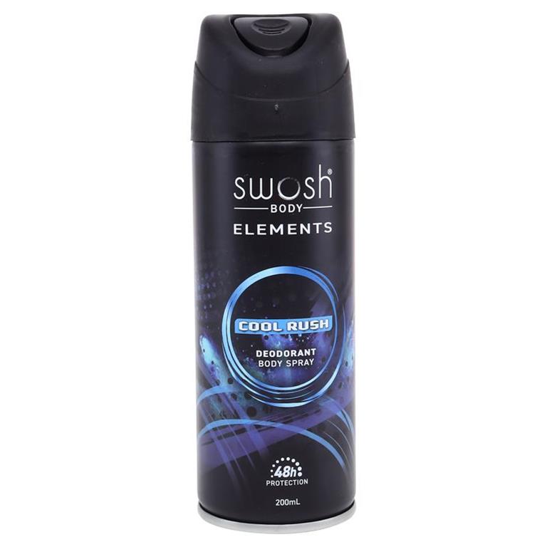 Body Deodorant Spray 200ml Cool Rush - $2.50 EA / CTN QTY: 12