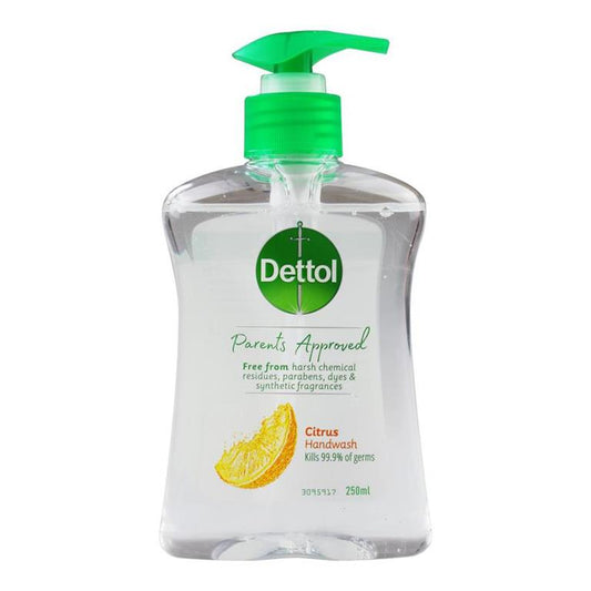 Dettol 250ml Soft On Skin Liquid Hand Wash Citrus - $2.29 EA / CTN QTY: 12