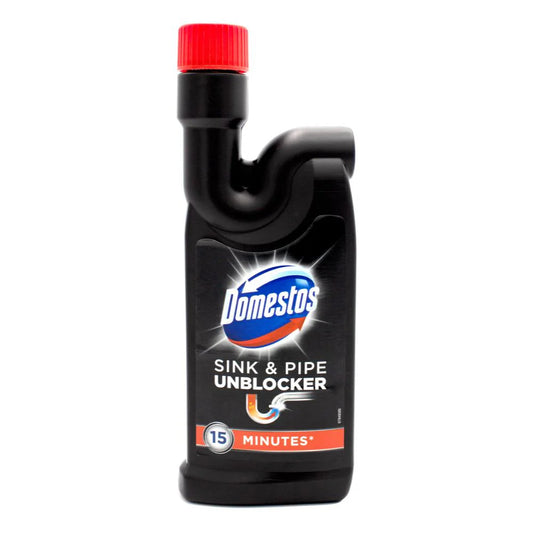 Domestos Pipe & Sink Unblocker 500ml - $6.99 EA / CTN QTY: 8