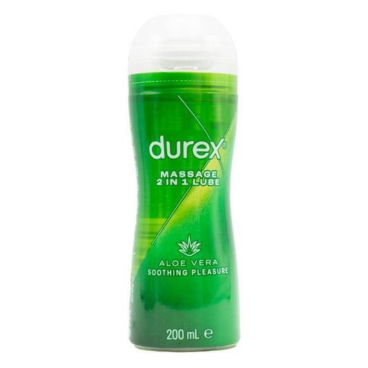 Durex 2 IN 1 Lube Aloe Vera Soothing Pleasure 200ml - $4.25 EA / CTN QTY: 3