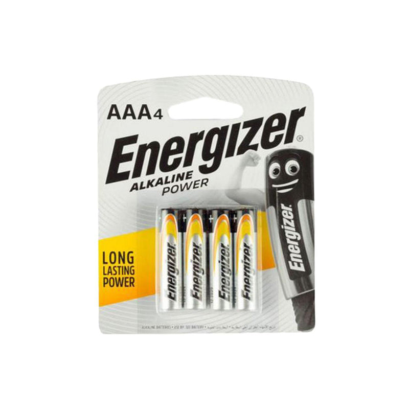 Energizer Alkaline AAA 4PK - $3.10 EA / CTN QTY: 12