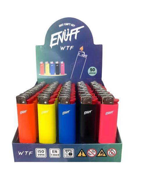 Lighter Solid Colour Maxi Size - $0.99 EA / CTN QTY: 50