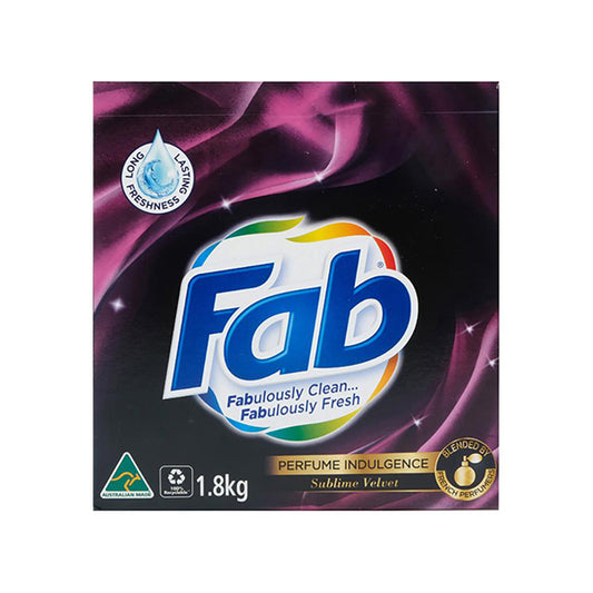 Fab Sublime Velvet 1.8kg - $7.99 EA / CTN QTY: 6