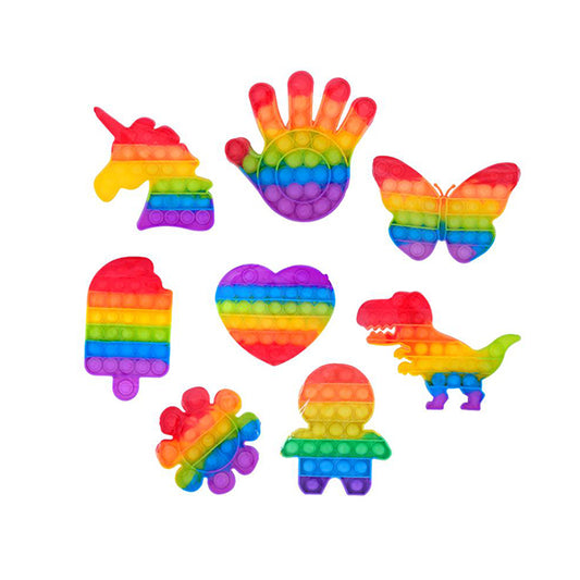 Fidget Bubble Push & Pop ASSTD DESIG - $1.20 EA / CTN QTY: 12