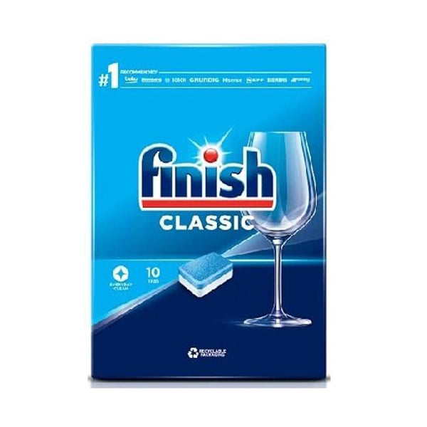 FINISH DISHWASHING TABLETS CLASSIC 10 PACK - $3.45 CTN 16