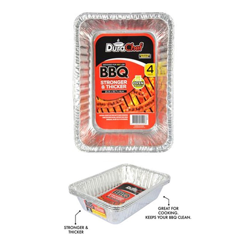 Foil Tray 32x26.5x6cm 10PK - $5.00 EA / CTN QTY: 24