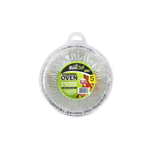 Foil Round Pan 12.9x12.9x3cm 5PK - $1.20 EA / CTN QTY: 24