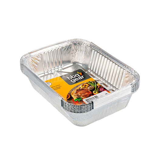 Foil Tray 1900ml 19x25.4cm 10PK - $6.00 EA / CTN QTY: 12