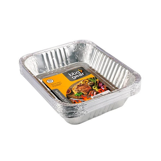 Foil Tray 3500ml 26x32.5cm 10PK - $6.75 EA/ CTN QTY: 12