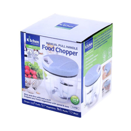 Manual Food Chopper 1L - $6.20 EA / CTN QTY: 6