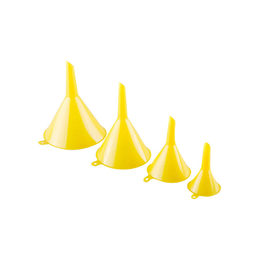 Plastic Funnel Assorted Sizes - $0.69 EA / CTN QTY: 12