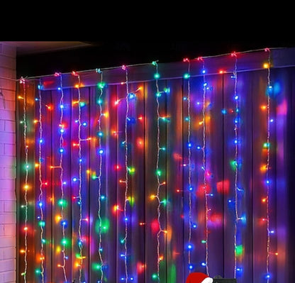 Fairy Light  LED Curtain Multicolour 1.8x1.8m - $17.99 EA / CTN QTY: 12 - CODE 649