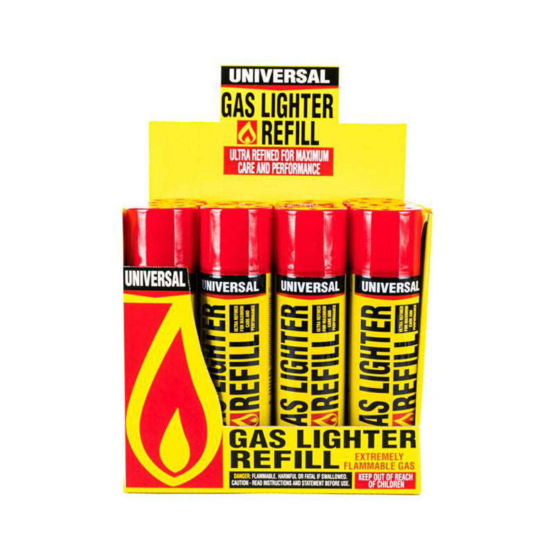 Lighter Refill Butane 250ml - $2.50 EA / CTN QTY: 12