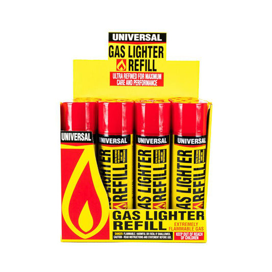 Lighter Refill Butane 250ml - $2.50 EA / CTN QTY: 12