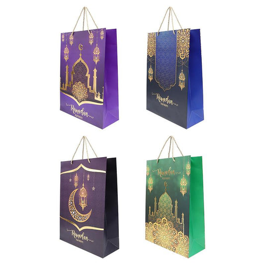 Gift Bag Ramadan Mubarak Large - $1.00 EA / CTN QTY: 24