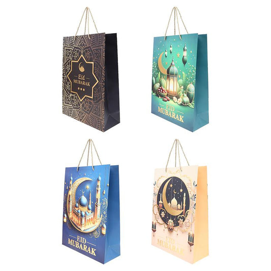 Gift Bag Ramadan Eid Mubarak Large - $1.00 EA / CTN QTY: 24