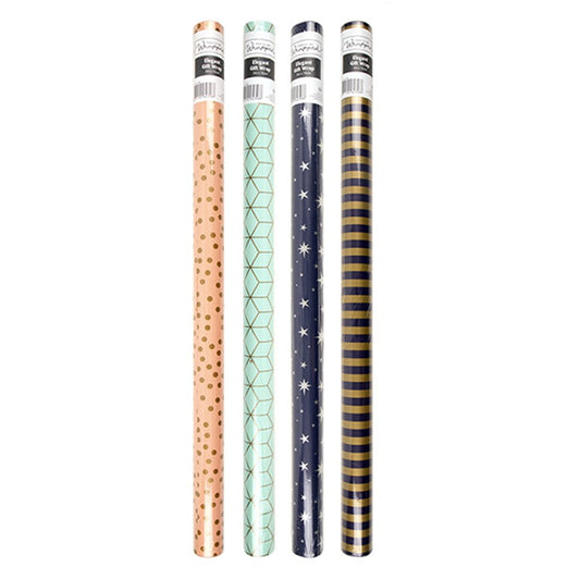 Gift Wrap Paper ASSTD DESIGN - $1.99 EA / CTN QTY: 12
