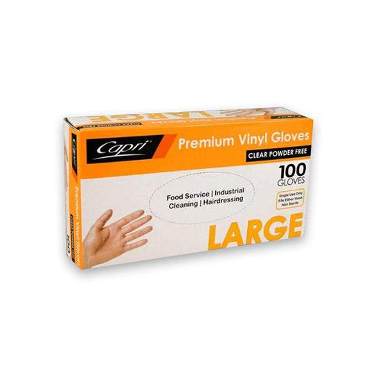 Large Vinyl Gloves Powderfree  100PCS - $3.50 EA / CTN QTY: 10