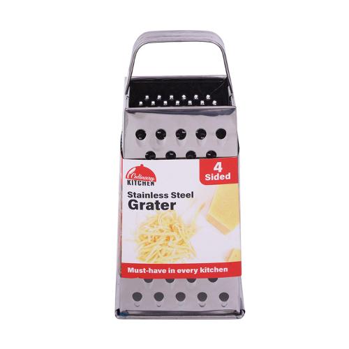 Grater SS 4 sided 23CM - $3.75 EA / CTN QTY: 12