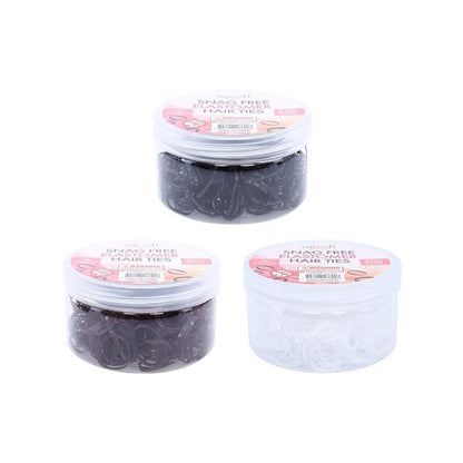 Hair Elastic Ties 300PK - $1.20 EA / CTN QTY: 12