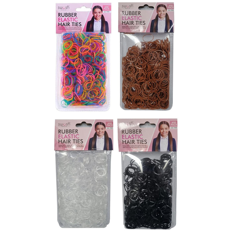 Hair Elastic Small 600 PK ASSDT COL SETS - $1.40 EA / CTN QTY: 6