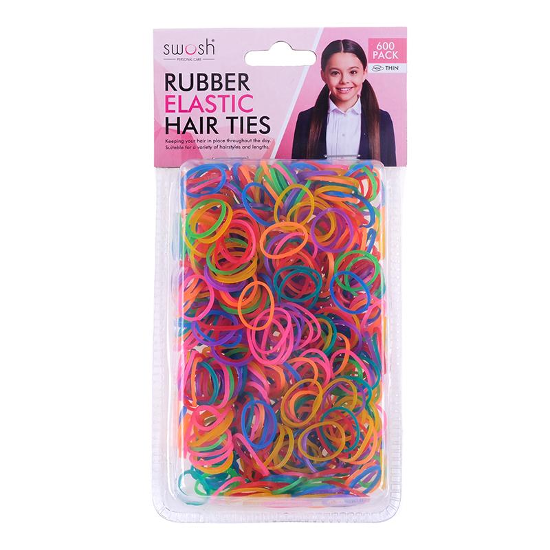 Hair Elastic Small ASSDT COL 600 PK - $1.40 EA / CTN QTY: 12