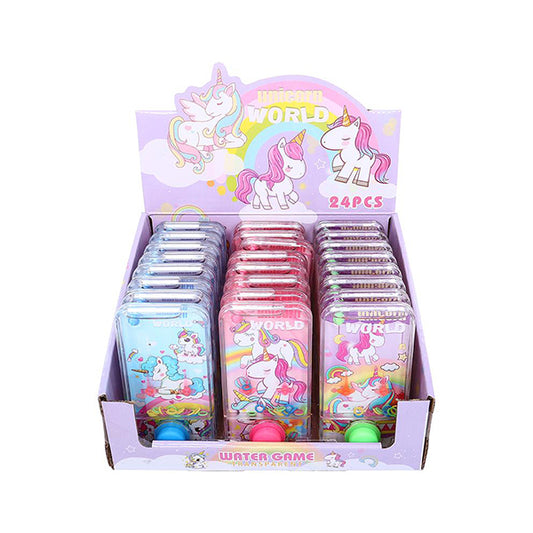 Hand Held Water Skill Game Unicorn - $1.20 EA / CTN QTY: 24
