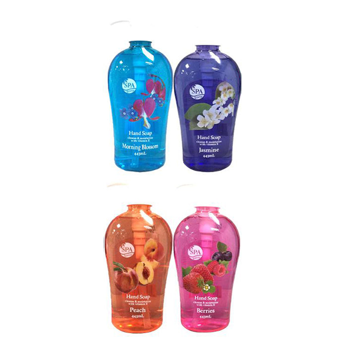 Spa Handwash Assorted 443ml - $1.99 EA / CTN QTY: 24- Best seller