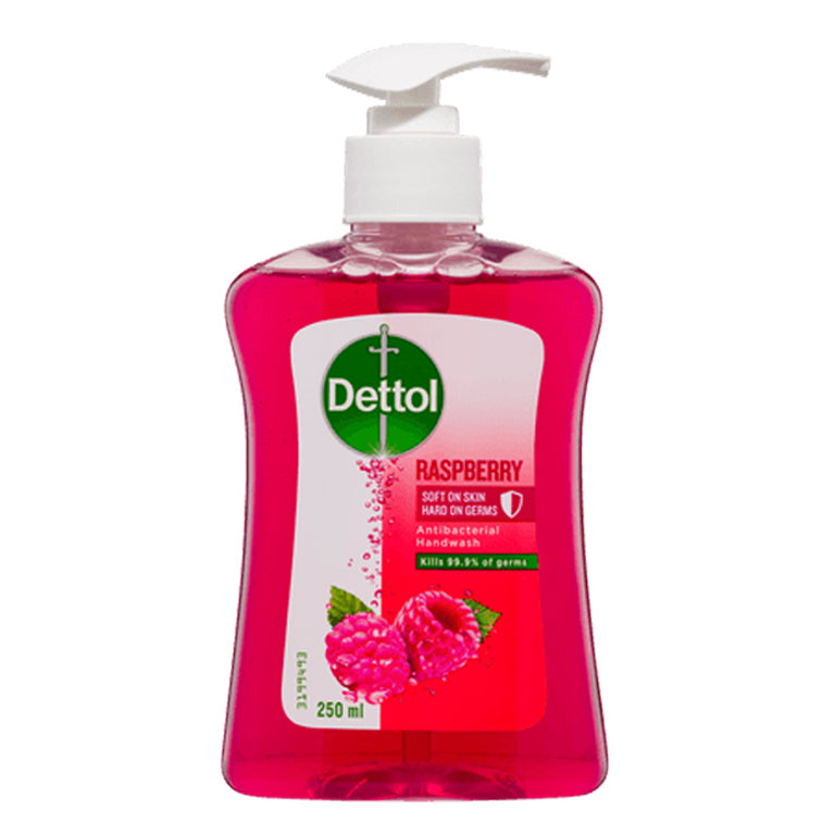 DETTOL 250mL SOFT ON SKIN LIQUID HAND WASH RASPBERRY - $2.49